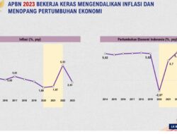 Foto diagram pertumbuhan ekonomi nasional yang dibahas di DPR RI bersama Meneri Keuangan dan dikirim Gus Irawan kepada wartawan